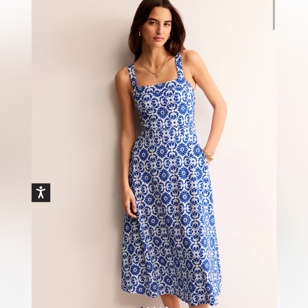 Boden Bridget Ponté Midi Dress